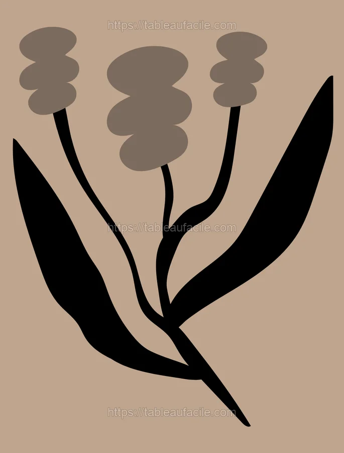 Aesthetic Art Black and brown 20